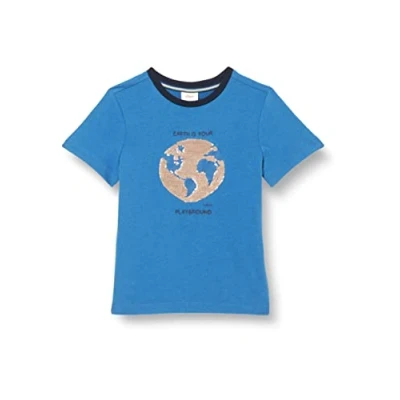 Abbildung von s.Oliver Junior Jungen 404.10.204.12.130.2112708 T Shirt, blau, 104/110