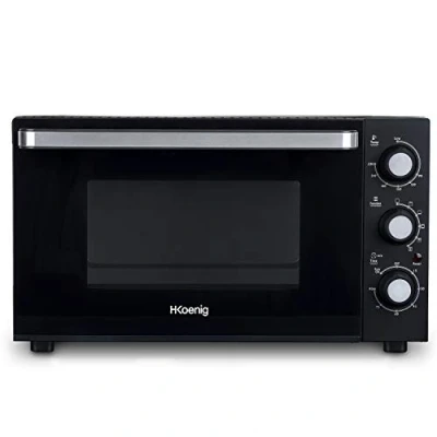 Abbildung von elektrischer Mini Backofen 30L FO30 Kompakt, Freistehend, Multifunktionell, Leistungsstark 1500W, Pr