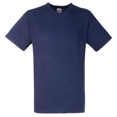 Abbildung von Fruit of the Loom Herren T Shirt Valueweight V Neck 61 066 0 Navy M