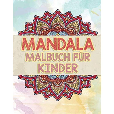 Abbildung von Mandala Malbuch für Kinder: 40+ Wunderschöne Mandalas
