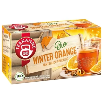 Abbildung von Teekanne Bio Wintertee Winter Orange, 4er Pack (4 x18 Teebeutel, 4 x 40,5 g)