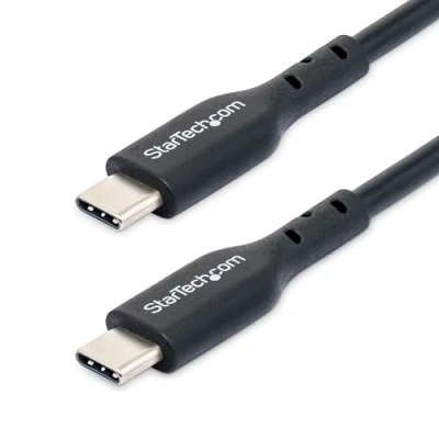Abbildung von StarTech.com 2m USB C Ladekabel, Kabel, 2.0 Laptop 60W 3A Power Delivery, Schnellladekabel, M/M