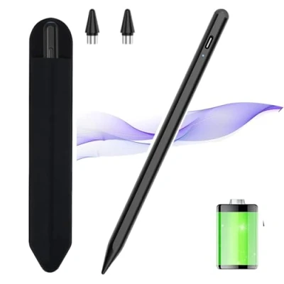 Abbildung von Surface Pen Stylus Stift für Microsoft Pro 11/9/8/7/6/5/4/3, Go 4/3/2 Laptop/Studio/Book mit 4096 Druckempfindlichkeit, Palm Rejection, Zubehör