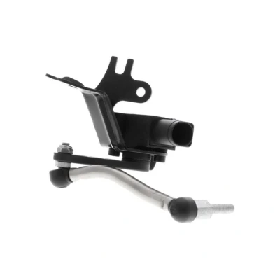 Abbildung von VEMO V10 72 0150 Sensor, Xenonlicht (Leuchtweiteregulierung) Vorderachse links mit Halter Koppelstange AUDI: A4 B8 Avant, A5 Sportback