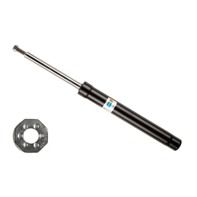 Abbildung von BILSTEIN B4 OE Replacement 21 030345 Stoßdämpfer Vorderachse Gasdruck Zweirohr Federbeineinsatz unten Platte, oben Stift VOLKSWAGEN: Polo II Coupe