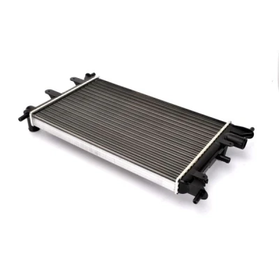 Abbildung von THERMOTEC D7G027TT Kühler, Motorkühlung Aluminium für Fahrzeuge ohne Klimaanlage 322 500 34 Schaltgetriebe Kühlrippen mechanisch gefügt
