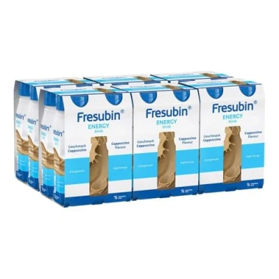 Abbildung von Fresenius Kabi Fresubin Energy Drink Cappuccino Trinkflasche, 6 x 4 200 ml, 1er Pack (1 5,5 kg)