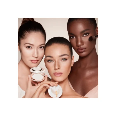 Abbildung von Charlotte Tilbury Airbrush Brightening Flawless Finish Powder Refill Puder, Damen, Größe: 9 g, Tan deep