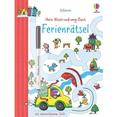 Abbildung von Mein Wisch und weg Buch: Ferienrätsel: mit abwischbarem Stift (Meine Bücher)