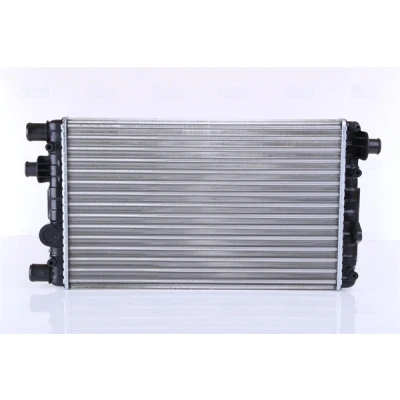 Abbildung von NISSENS 61785 Kühler, Motorkühlung Aluminium 450 285 34 Kühlrippen mechanisch gefügt FIAT: Seicento / 600 Schrägheck