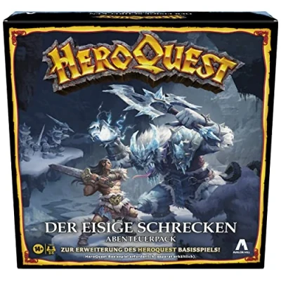 Abbildung von Hasbro Avalon Hill HeroQuest Der eisige Schrecken Abenteuerpack, ab 14 Jahren, Basisspiel erforderlich, Multi