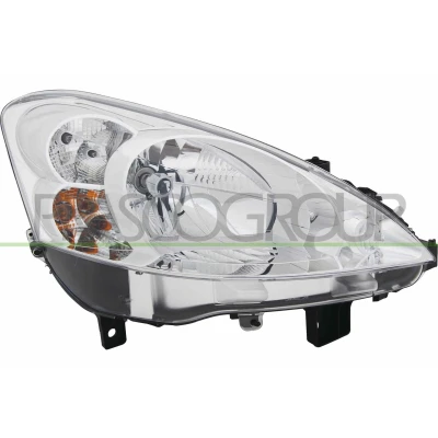 Abbildung von PRASCO PG9084813 Scheinwerfer rechts H4 mit Stellmotor für LWR PEUGEOT: Partner II Kastenwagen, Tepee