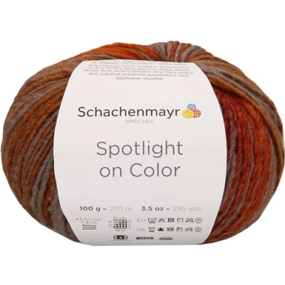 Abbildung von Schachenmayr Spotlight On Color, 100G Autumn Color Handstrickgarne