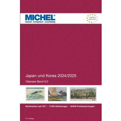 Abbildung von Michel catalogus Overzeese gebieden deel UK. 9.2 Japan, Korea, Korea Noord, Zuid, Ryukyu eilanden