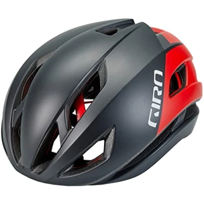 Abbildung von Giro Bike Unisex Erwachsene Eclipse Spherical Helme, Matte Black/White/Red 22, S