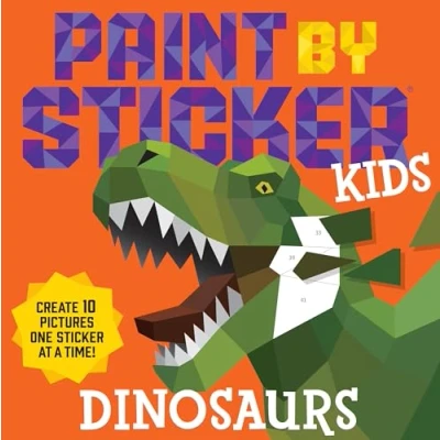 Abbildung von Paint by Sticker Kids: Dinosaurs: Create 10 Pictures One at a Time!
