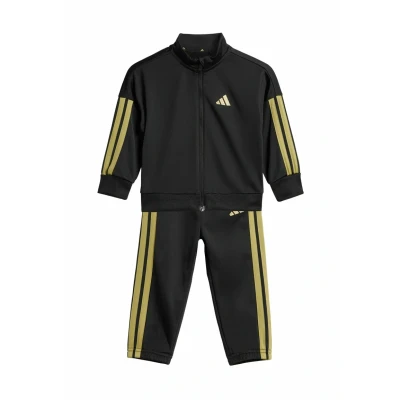 Abbildung von adidas Performance Essentials Infant SET Trainingsanzug Black gold metallic für Kinder, Größe: 62,