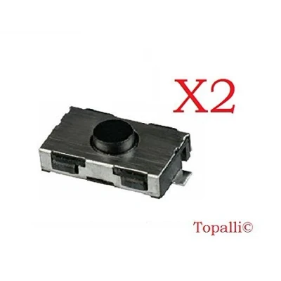 Abbildung von elpohl® Wechselknopf für Fernbedienung, Funkschlüsselgehäuse, Peugeot 206 / 107 307 406 und Citroen 2 C C3, Stück