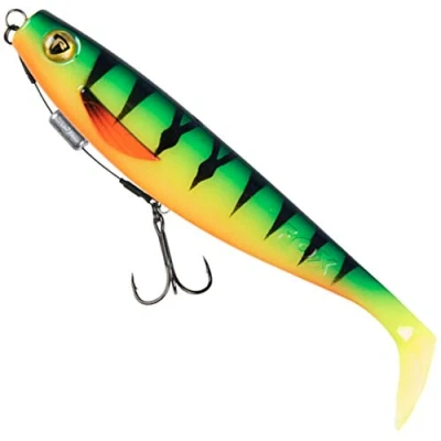 Abbildung von Fox Rage Loaded Pro Shad 18cm UV Firetiger Gummifisch