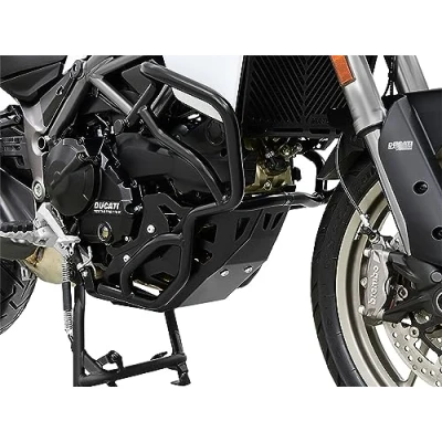 Abbildung von Zieger Motorschutz Alu schwarz für Ducati Multistrada 950