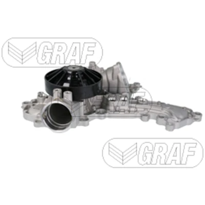 Abbildung von GRAF PA1560 Wasserpumpe mit Dichtung mechanisch Kunststoff 116 für Keilrippenriementrieb MERCEDES BENZ: E Klasse T modell, Limousine