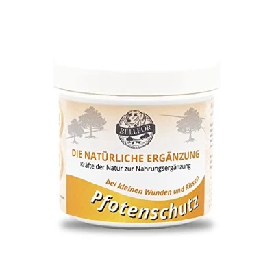 Abbildung von Bellfor Pfotenschutz Salbe natürlich für Hunde 100ml 100 ml