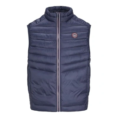 Abbildung von Jack &amp; Jones PLUS SIZE Weste, Herren, Größe: 5XL, Navy blazer