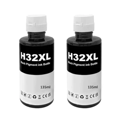 Abbildung von LAIPENG 32XL Tinte Kompatibel mit HP 32 XL für Smart Tank 315 319 455 515 516 530 555 558 559 570 655 670 790 5105 7005 7006 7305 7306 7605 415 419 Drucker (2 Schwarz)