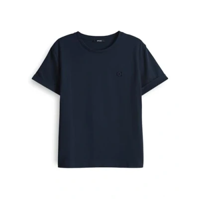 Abbildung von Opus SERZ Tshirt basic, Damen, Größe: 36, Coal blue