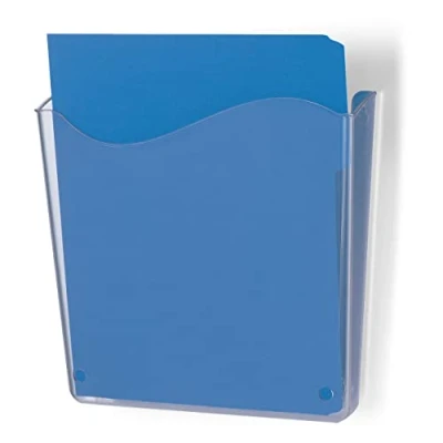 Abbildung von Officemate 21674_ Wandmappe, unzerbrechlich, vertikal, transparent