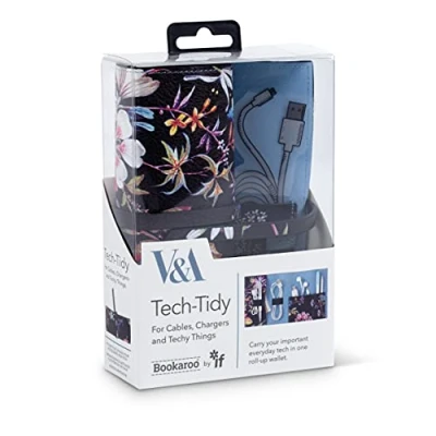 Abbildung von V &amp; A Bookaroo Tech Tidy Kilburn Black Floral