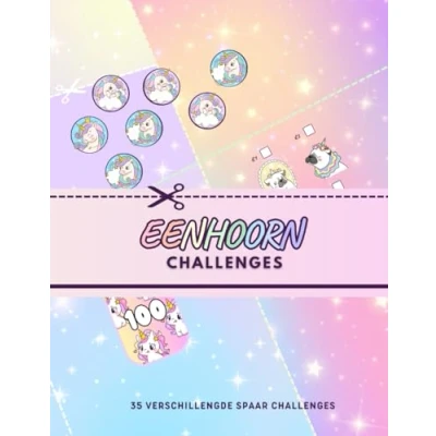 Abbildung von Spaar Challenge Boek Eenhoorn: Spaarboek voor grote en kleine spaarders