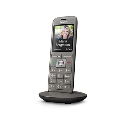 Abbildung von Gigaset CL660HX design DECT Mobilteil mit Ladeschale Fritzbox kompatibel hochwertiges Schnurloses Telefon für Router und Basis Nicht in Deutschland [Französische Version]