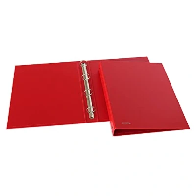 Abbildung von FAVORIT Ringordner Sprint aus Karton, 22 x 30 cm, 4 runde Ringe, mm, rot 400173353