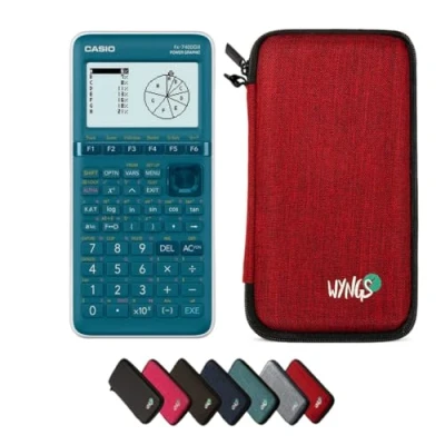 Abbildung von CALCUSO Sparpaket Rot mit Taschenrechner Casio FX 7400GIII