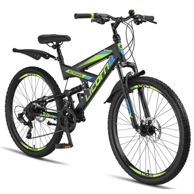 Abbildung von Licorne Bike Mountainbike Strong 2D Premium in 26, 27,5 und 29 Zoll