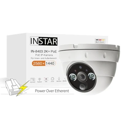 Abbildung von INSTAR IN 8403 2K+ POE ws 14082 LAN IP Überwachungskamera 2560 x 144 (14082 (IN ws)