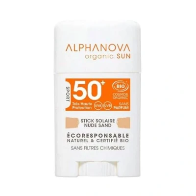 Abbildung von Sonnenschutz Stick Gesichts, Tatoo, Kinder, Wassersport Bio Sonnencreme lichtschuttfaktor 50 + Naturkosmetik Vegan, ohne mikroplastic, riffsicher (Naturbeige)