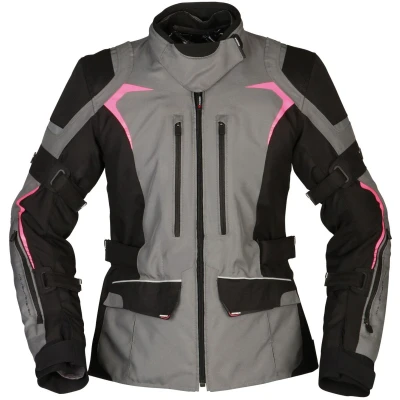 Abbildung von Modeka Elaya Lady Textiljacke Damen grau/schwarz 36