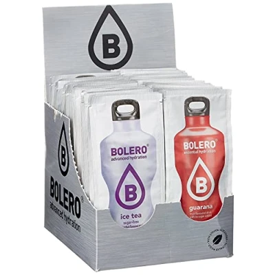 Abbildung von Bolero Mix Pack 58x9g Saftpulver ohne Zucker, gesüßt mit Stevia + Vitamin C geeignet für Kinder, Sportler und Diabetiker glutenfrei veganfreundlich