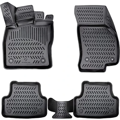 Abbildung von ELMASLINE 3D Gummimatten Set für Mazda CX 60 ab 2022 Hoher Rand Zubehör Fußmatten CX60