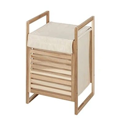 Abbildung von WENKO Wäschetruhe &quot;Acina&quot;, BxTxH: 40x35x60 cm, 40 Liter