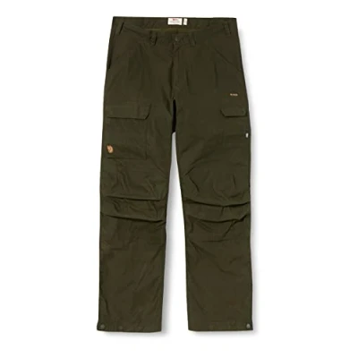 Abbildung von Fjallraven Mens Drev Trousers M Pants, Deep Forest, 38