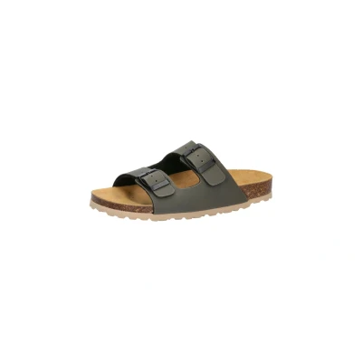 Abbildung von LICO Bioline KIDS Unisex Hausschuh für Kinder, Größe: 30, Oliv Schuhe