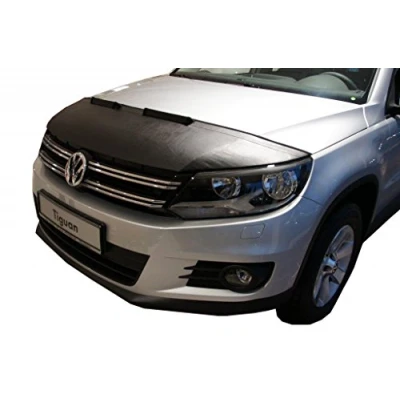 Abbildung von AB 00255 AUTO Bra kompatibel mit VW Volkswagen Tiguan Bj. 2007 2016 Haubenbra Steinschlagschutz Tuning Bonnet