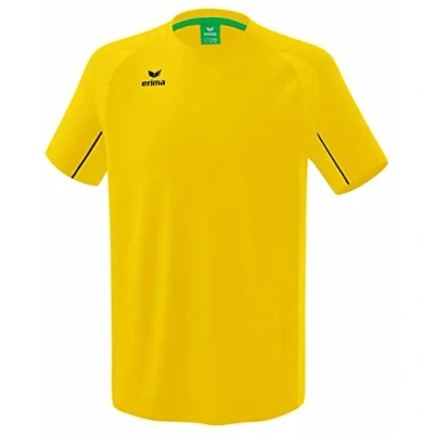 Abbildung von Erima Herren Liga Star Trainings T Shirt, gelb/schwarz, XXL