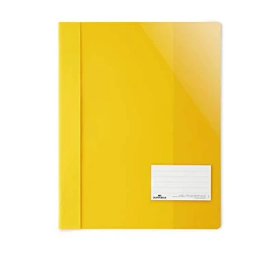 Abbildung von Durable Sichthefter für Din A4, Überbreite, gelb, 25er Packung, 269004