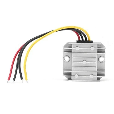 Abbildung von Abwärtswandler, DC12V / 24V bis 5V 10A 50W DC Spannungswandler, wasserdichter IP68 Spannungsregler Modul, Step Down Stromversorgungsmodul Konverter Transformator