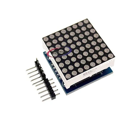 Abbildung von PIC 8x8 Dot Matrix Display LED 5,5 V Steuermodul (rot)