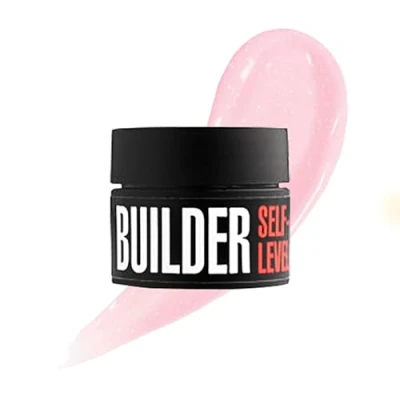 Abbildung von K Professional Builder Gel Self Level Nail Modelling UV LED Extension Pink Shiny 13gr